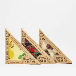 Funky Ouma Beeswax Food Wrap - Set Of 2
