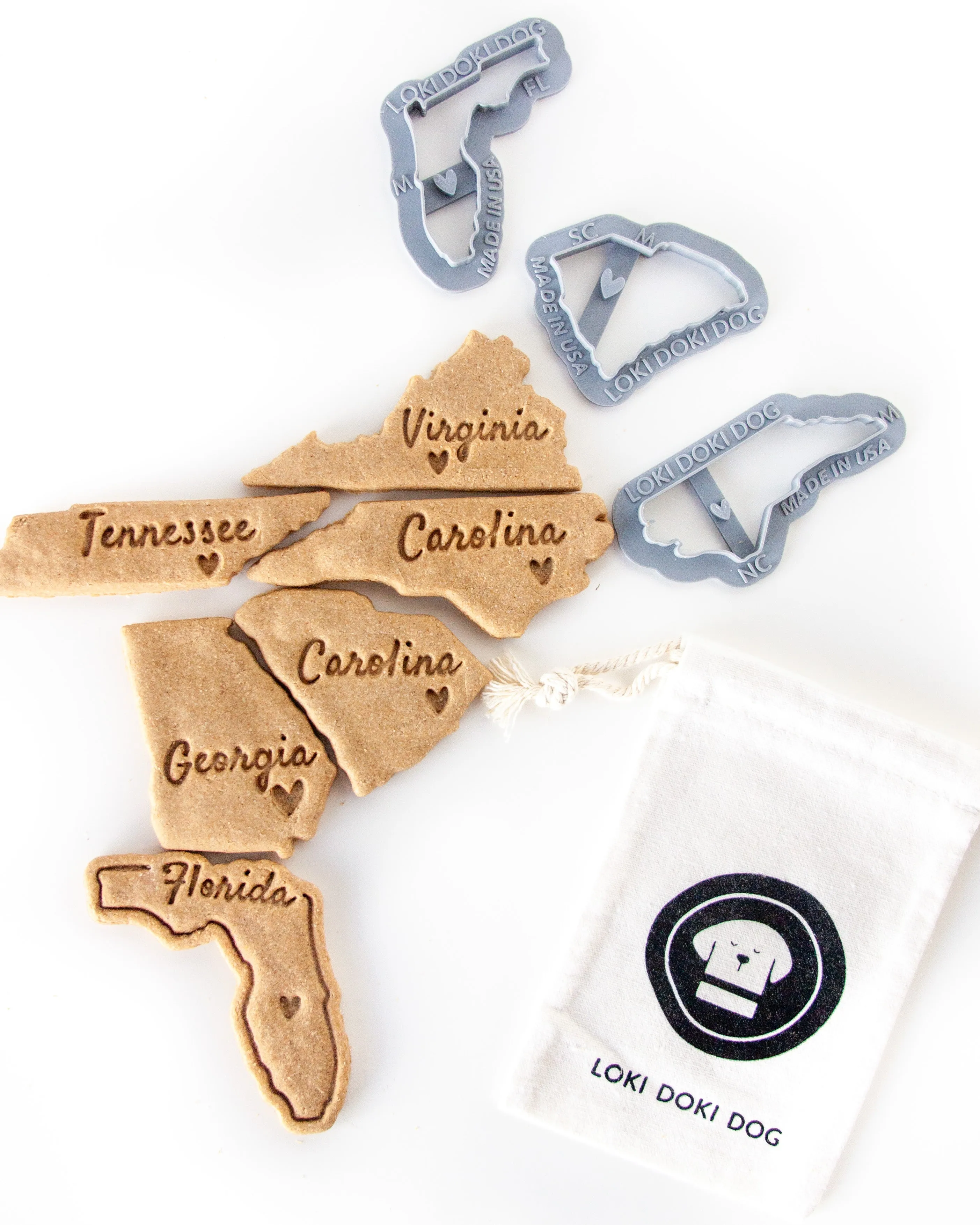 Georgia  State Shaped Cookie Cutter (Multiple Styles Available)