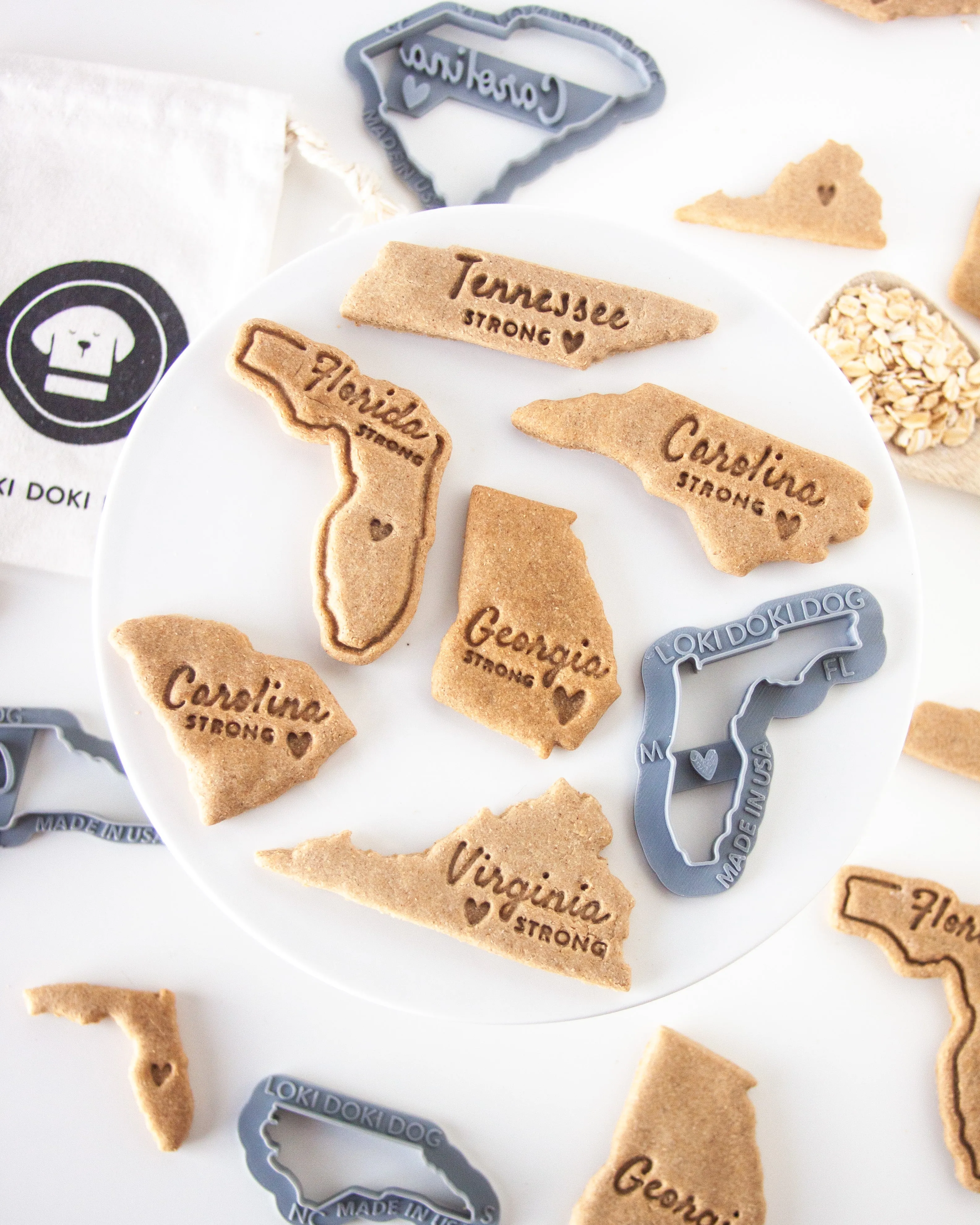 Georgia  State Shaped Cookie Cutter (Multiple Styles Available)