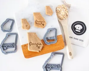 Georgia  State Shaped Cookie Cutter (Multiple Styles Available)