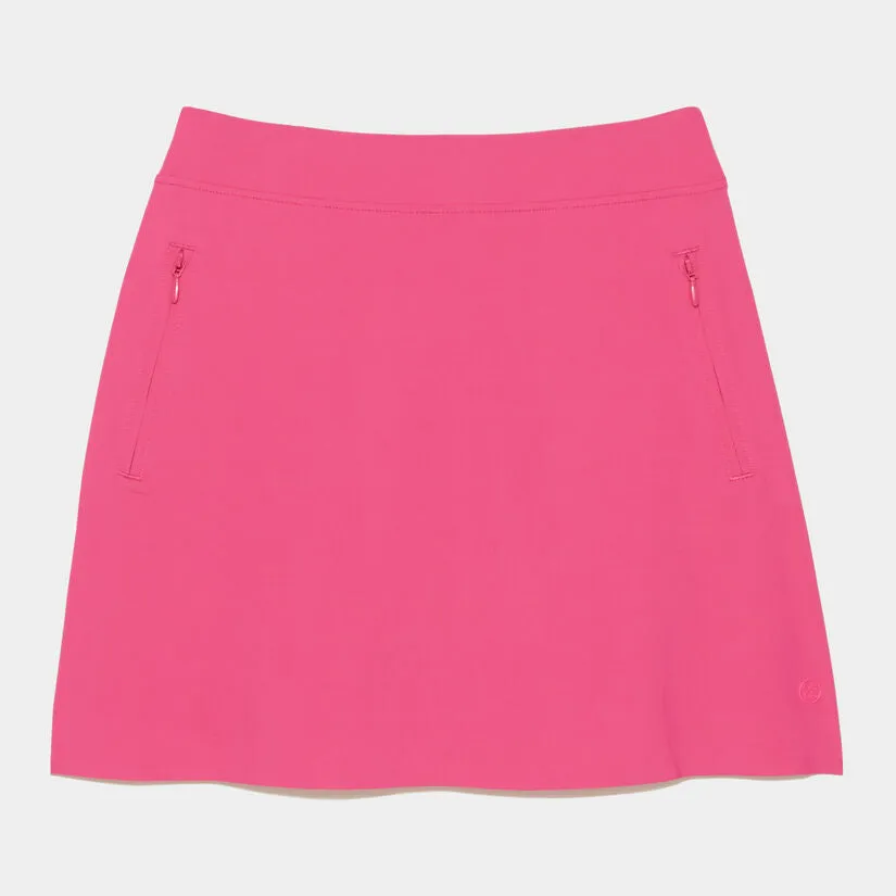 G/Fore Women's Silky Tech Nylon A-Line Skort: Sorbet