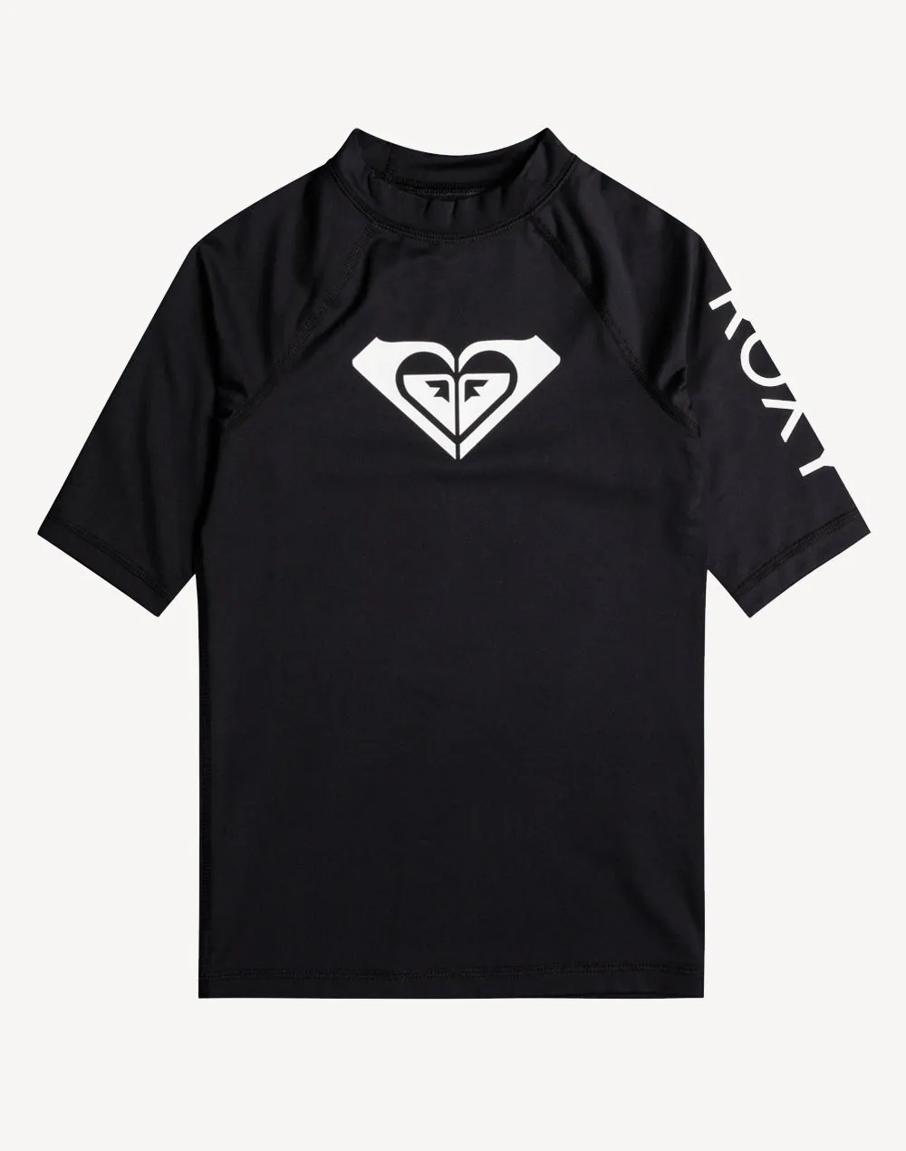Girls Whole Hearted UPF 50  Short Sleeve Swim Shirt