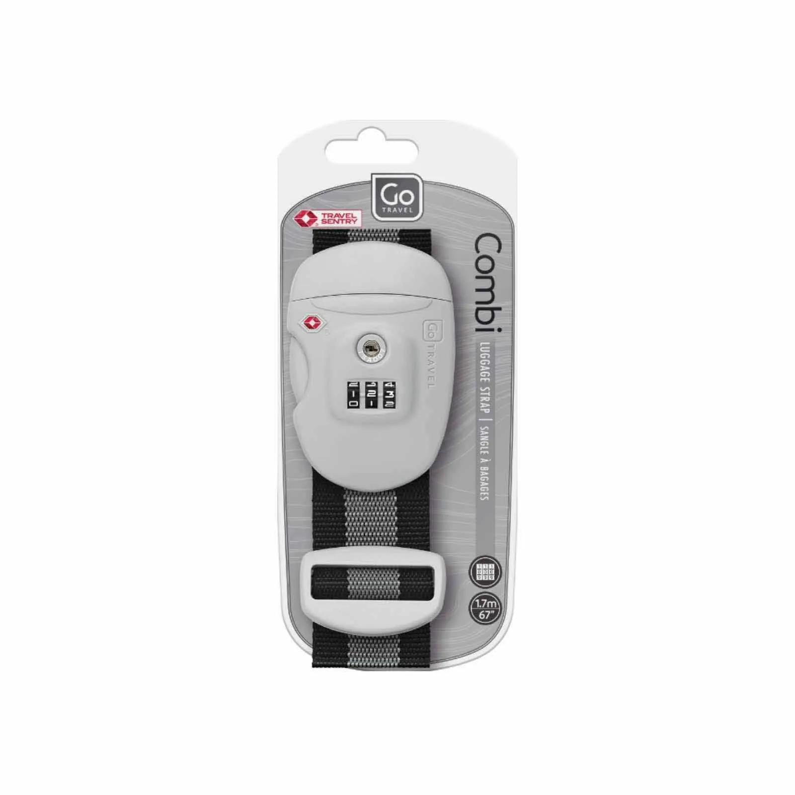 Go Travel Combi Luggage Strap TSA