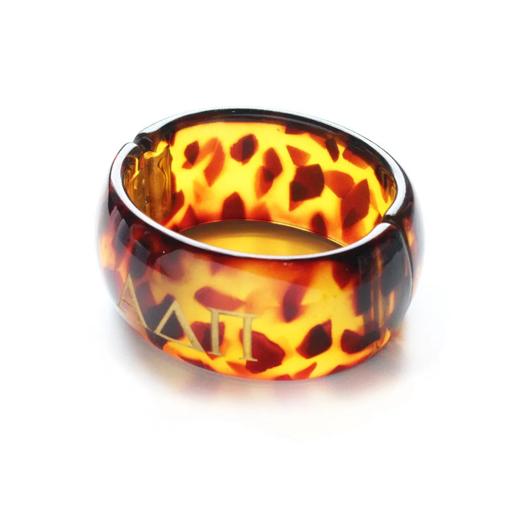 Greek Letter Tortoise Bangle (WS)