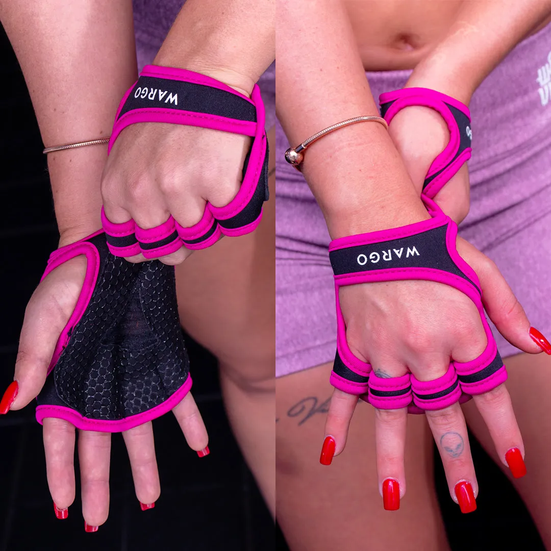 GUANTES PARA GYM - FUCSIA