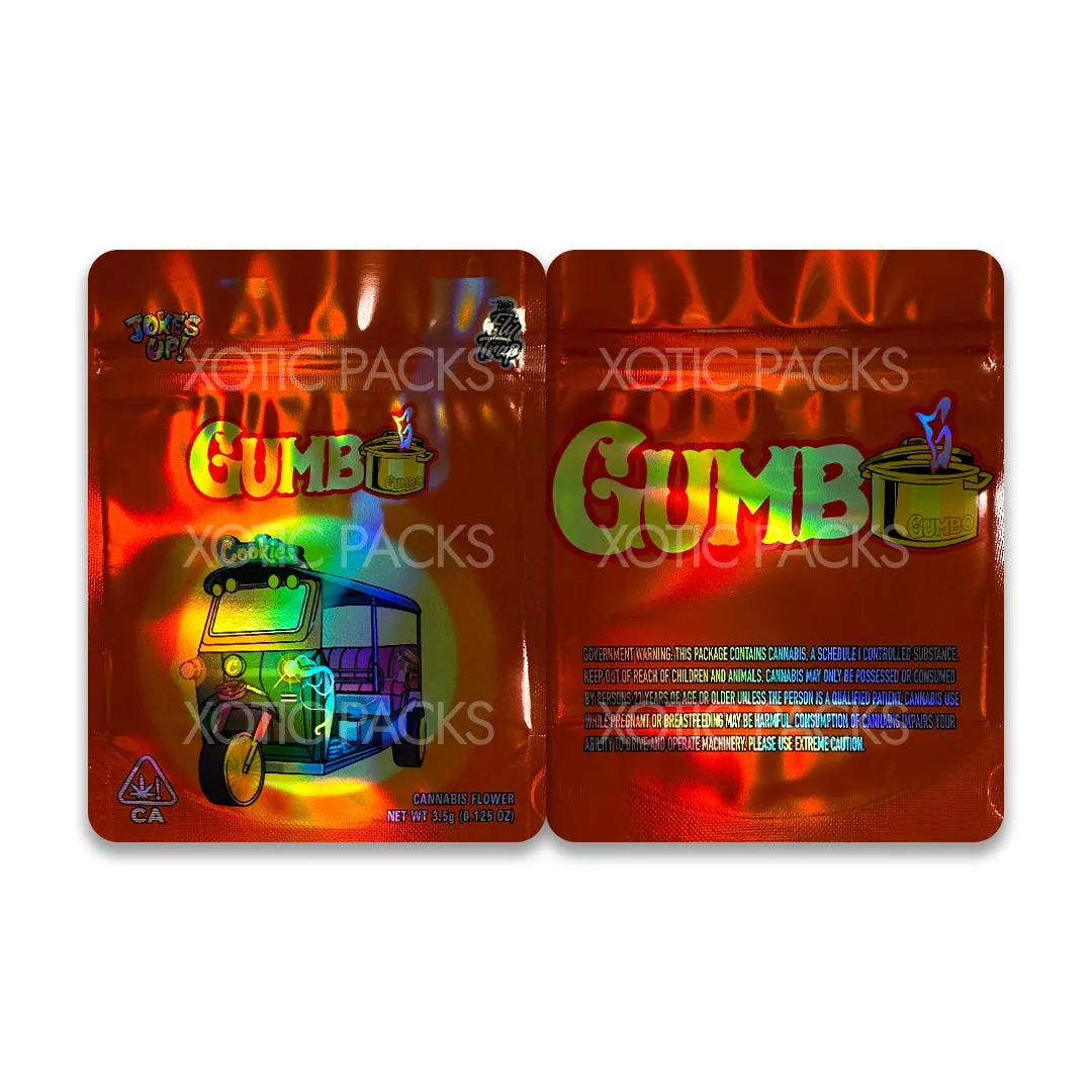 Gumbo Cookies Mylar Bag 3.5 Grams