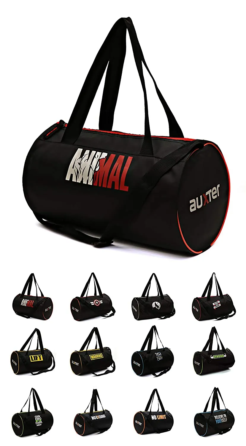 Gym Bag Duffel Bag for boys Girls Black 15 ltr.
