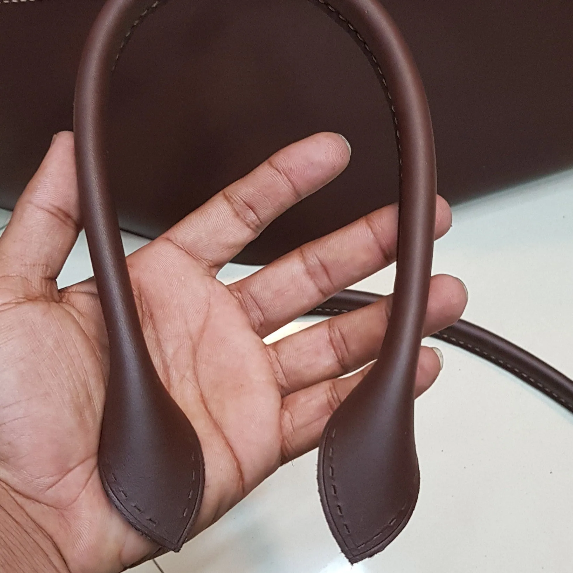 Handmade Fullgrain leather office bag