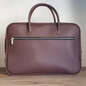 Handmade Fullgrain leather office bag