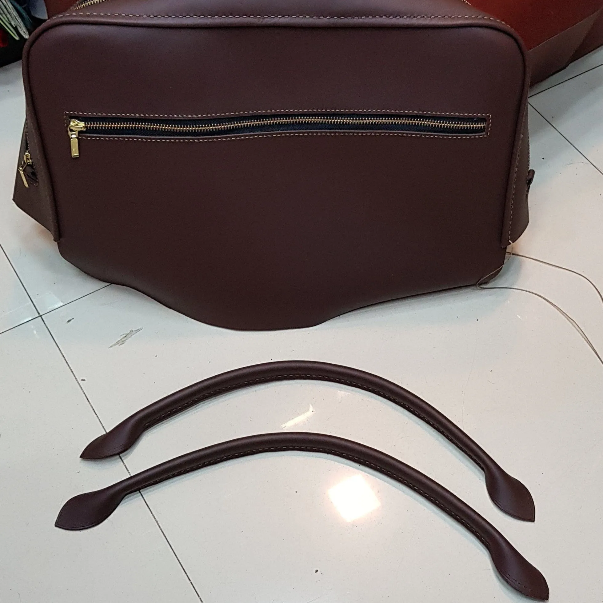 Handmade Fullgrain leather office bag