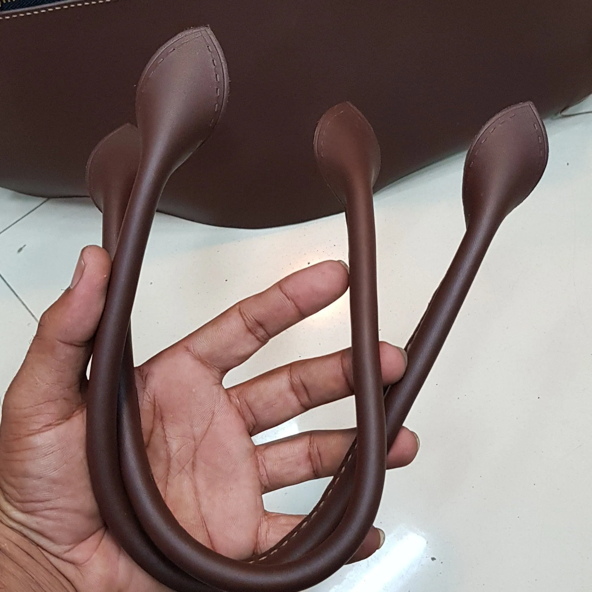 Handmade Fullgrain leather office bag