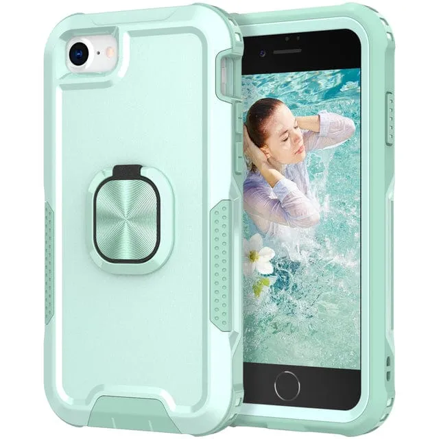 Heavy Duty Magnetic Phone Case With Ring Grip