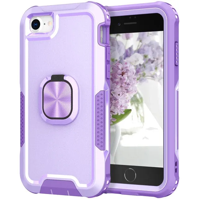 Heavy Duty Magnetic Phone Case With Ring Grip