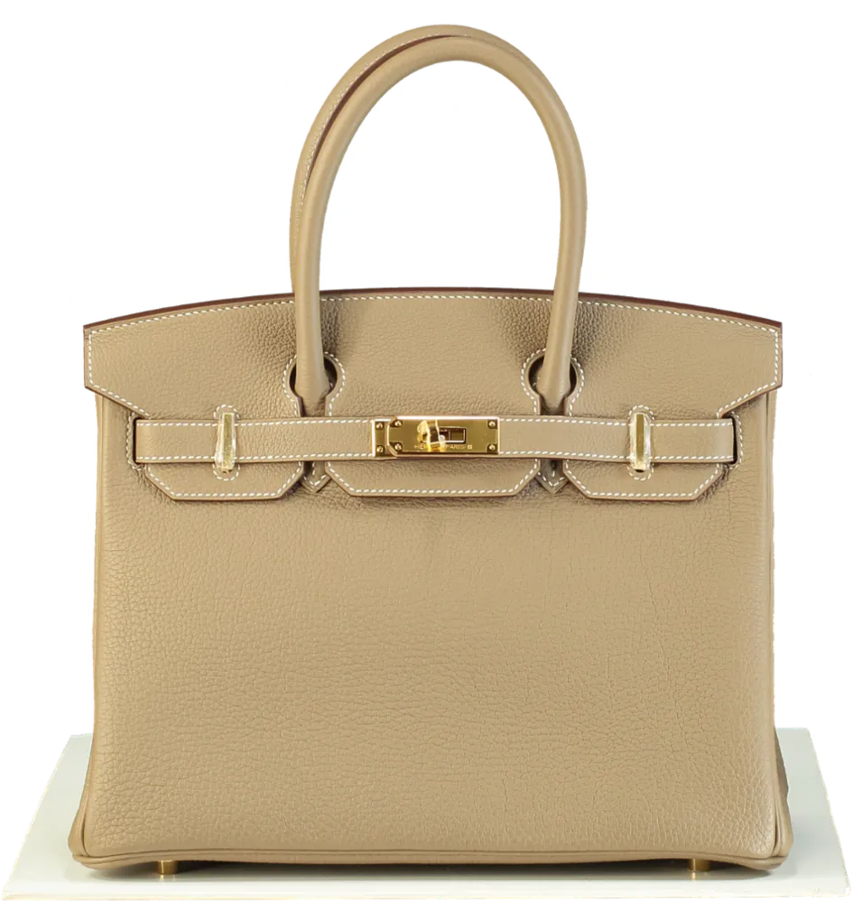 Hermès Birkin 30 Etoupe Togo Gold Hardware 2024 - BOX FRESH