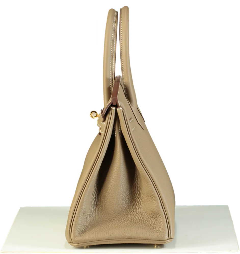Hermès Birkin 30 Etoupe Togo Gold Hardware 2024 - BOX FRESH