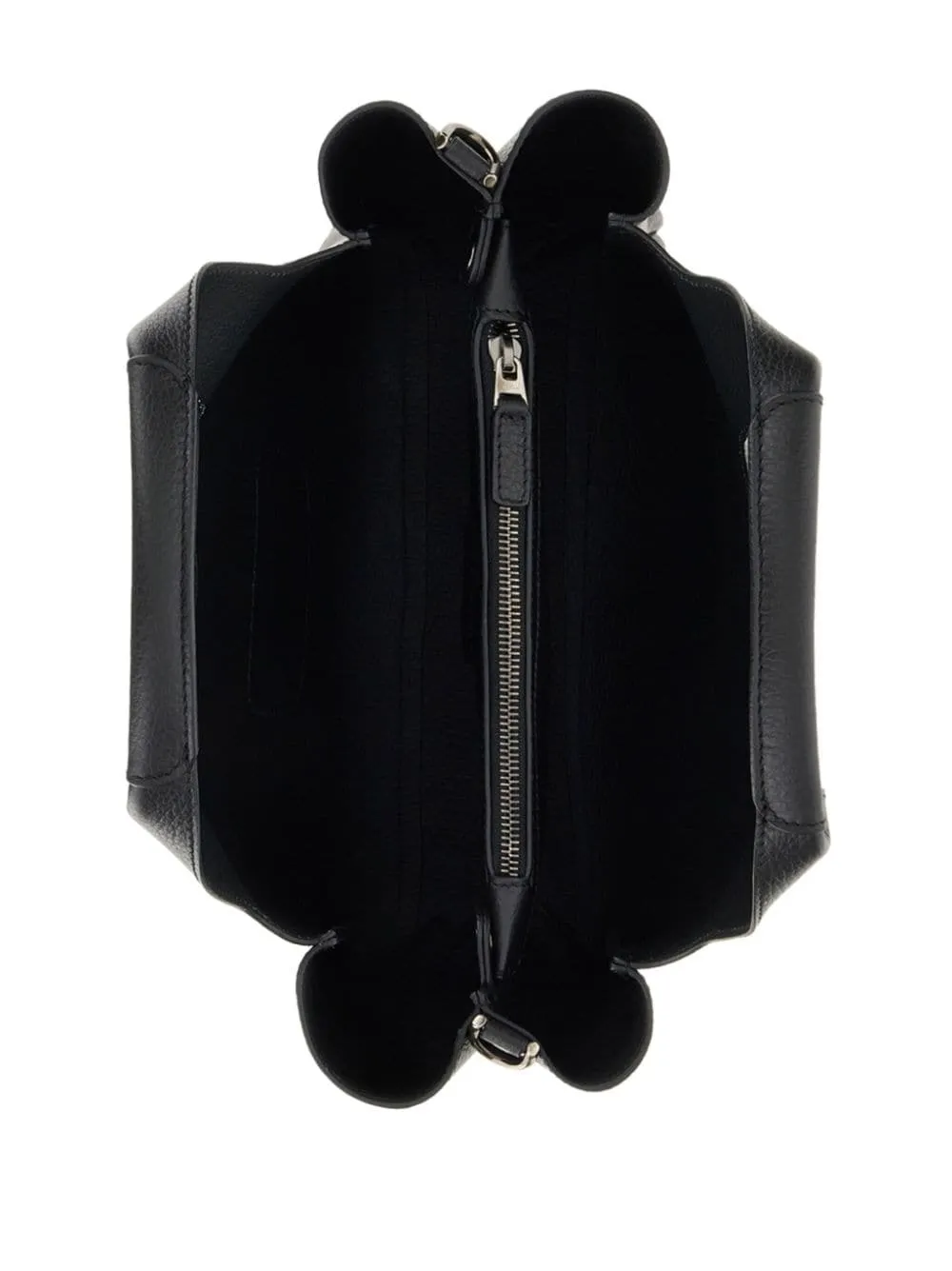 HOGAN Mini Leather Logo-Embossed Tote Handbag