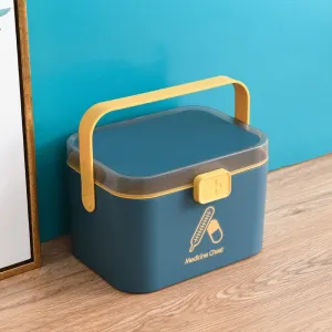 Home Medicine Care Cabinet Storage Box Bin