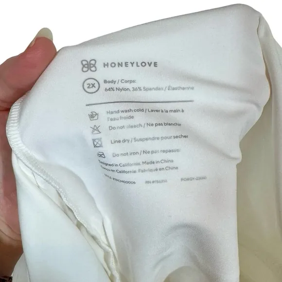 Honeylove LiftWear Cami Seamless Wireless Bra Tank Shapewear Tummy Control