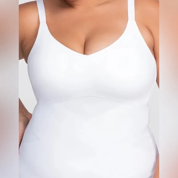 Honeylove LiftWear Cami Seamless Wireless Bra Tank Shapewear Tummy Control