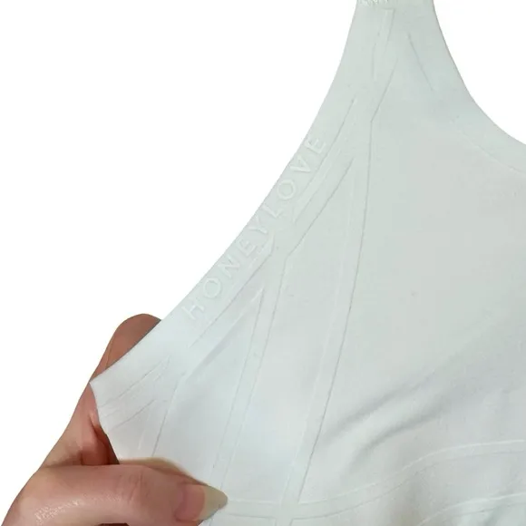 Honeylove LiftWear Cami Seamless Wireless Bra Tank Shapewear Tummy Control