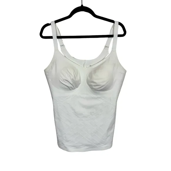 Honeylove LiftWear Cami Seamless Wireless Bra Tank Shapewear Tummy Control