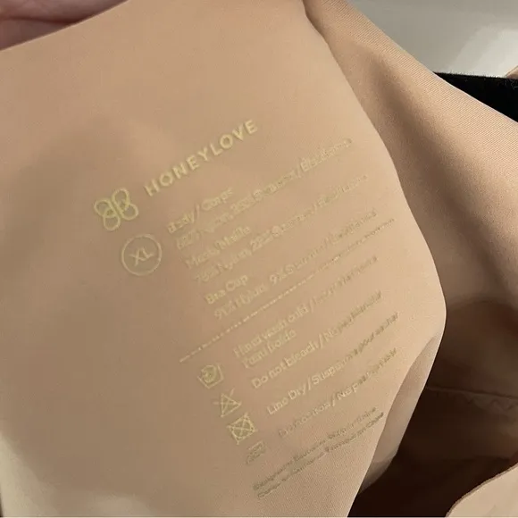 Honeylove LiftWear Cami Size XL Shapewear Tank Top Camisole Sand Nude Tan. 17