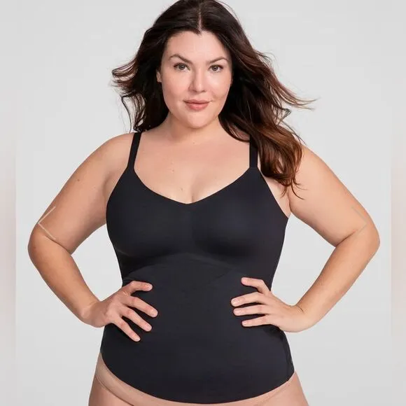Honeylove NWOT Liftwear Black Shaping Cami Top Size XL