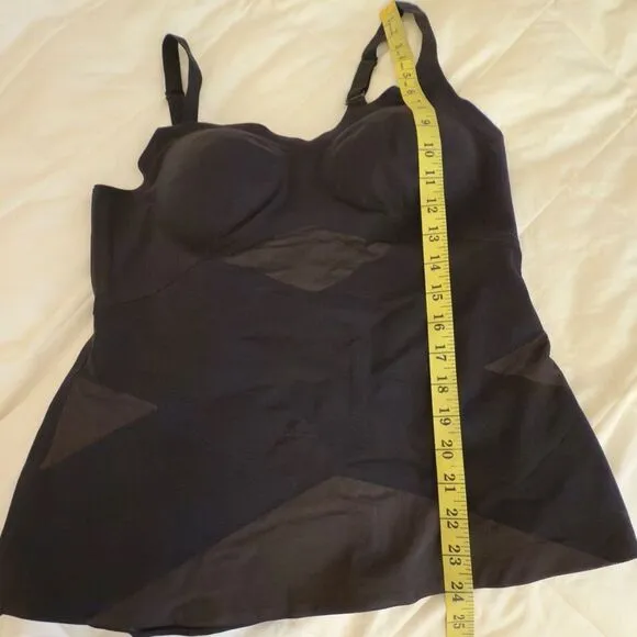 Honeylove NWOT Liftwear Black Shaping Cami Top Size XL