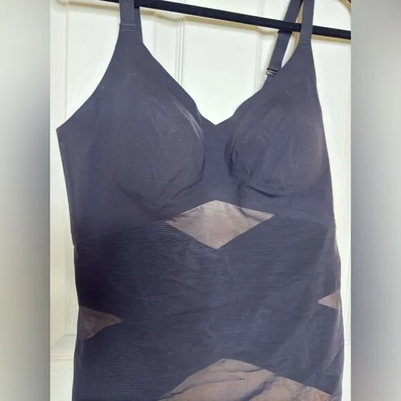 Honeylove NWOT Liftwear Black Shaping Cami Top Size XL