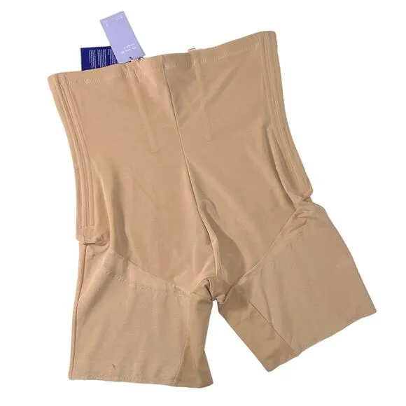 Honeylove SuperPower Short High Compression Sculpting Shapewear Sand NWT 3X