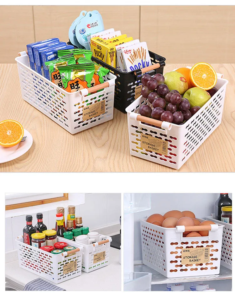Household Japanese Plastic Storage Basket