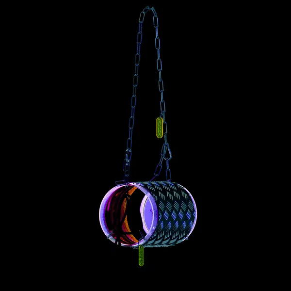 Huni Tube Bag "Chrome"