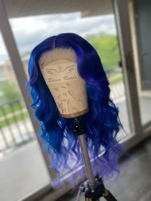 Indigo and Purple Ombre Unit