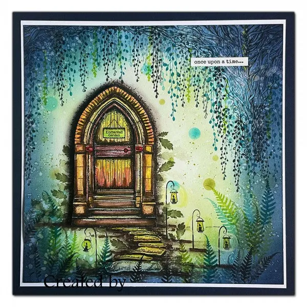 Inner Wooden Door Stamp Lavinia LAV880