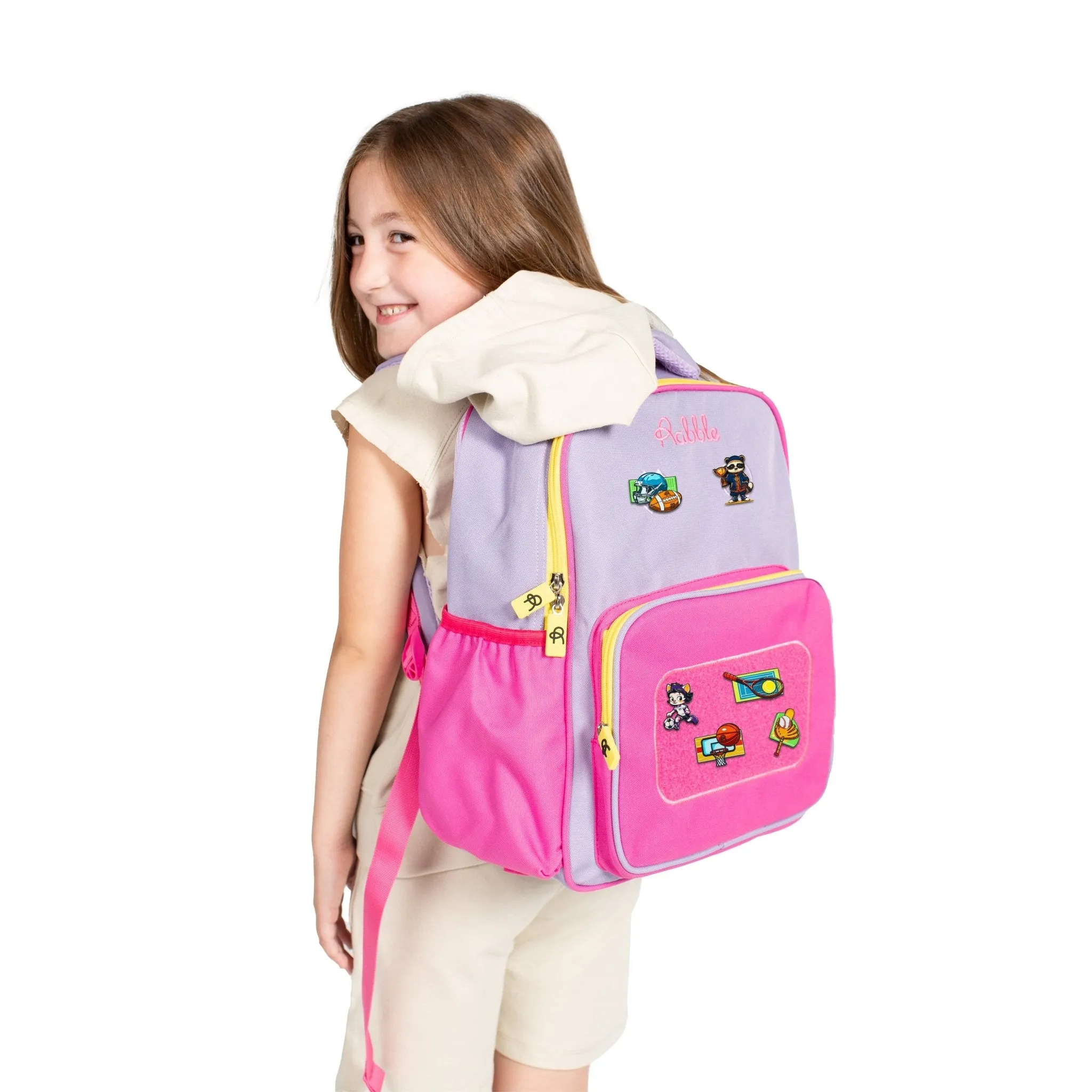 Interchangeable Velcro Patch Backpack