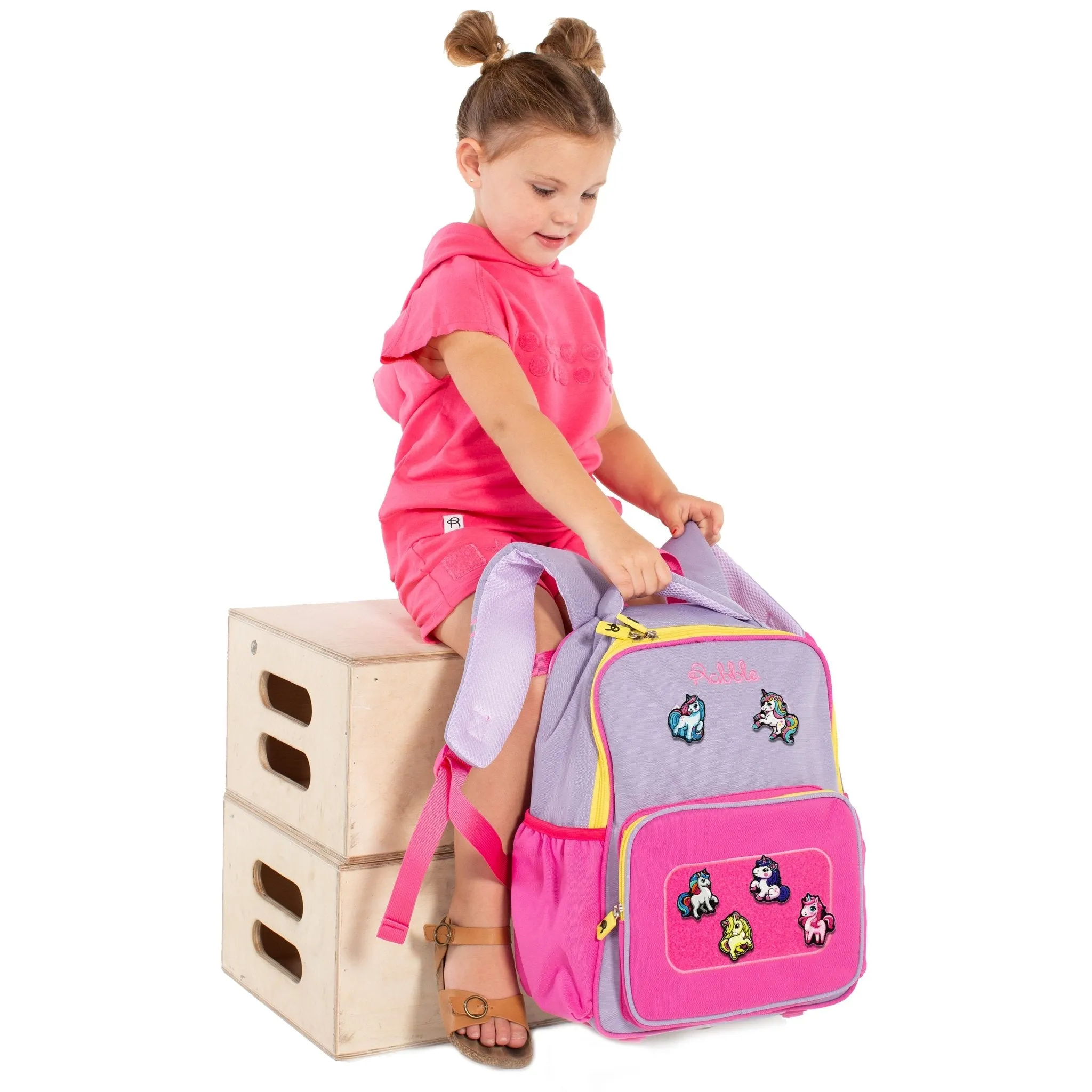 Interchangeable Velcro Patch Backpack