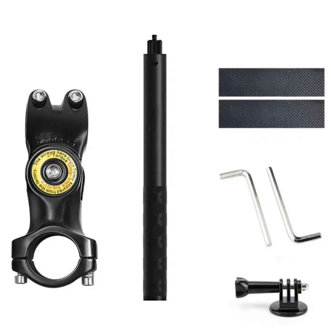 Invisible Selfie Stick Bicycle Monopod - Motorcycle Handlebar Mount