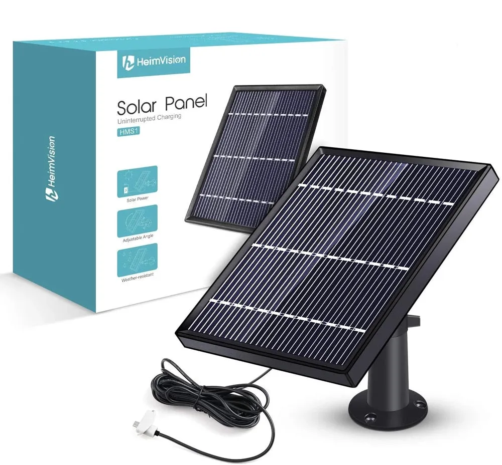 IP Camera Wifi Wireless Solar Panel 1080P Night Vision Battery Rechargeable Waterproof Home Security Cam PIR Motion