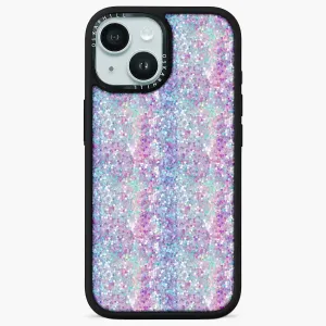iPhone 14 Plus Case Elite — Pastel Purple-Blue Glitter
