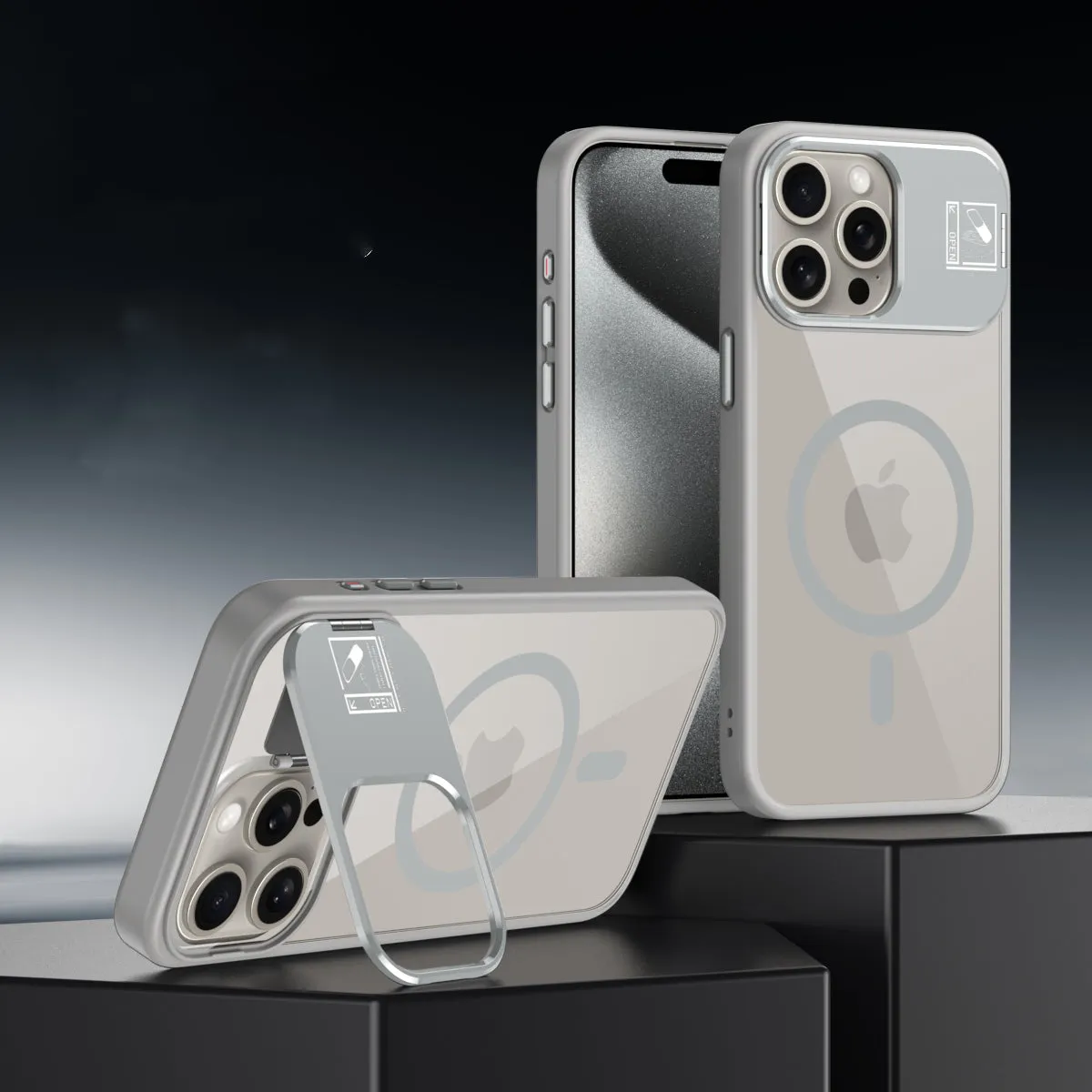 iPhone Case Lens Holder Magnetic Attraction