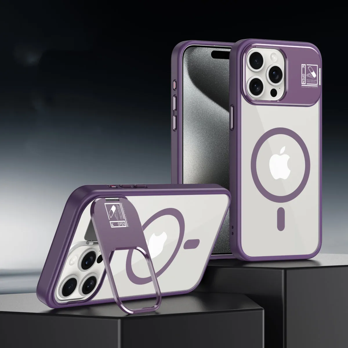 iPhone Case Lens Holder Magnetic Attraction