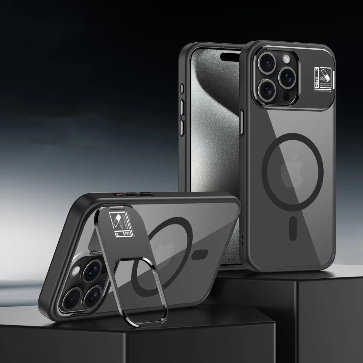 iPhone Case Lens Holder Magnetic Attraction