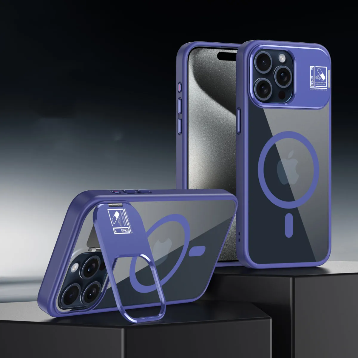 iPhone Case Lens Holder Magnetic Attraction
