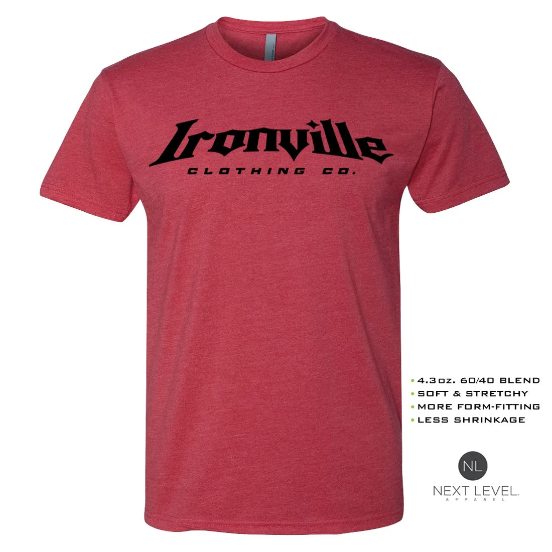 Ironville EMPOWERED Soft-Blend Gym T-shirt