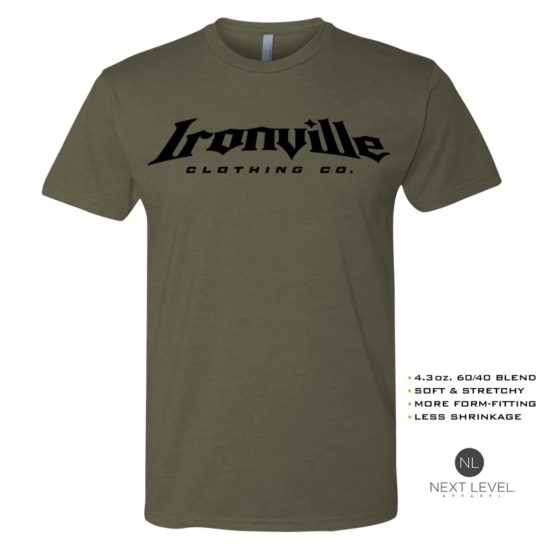Ironville EMPOWERED Soft-Blend Gym T-shirt