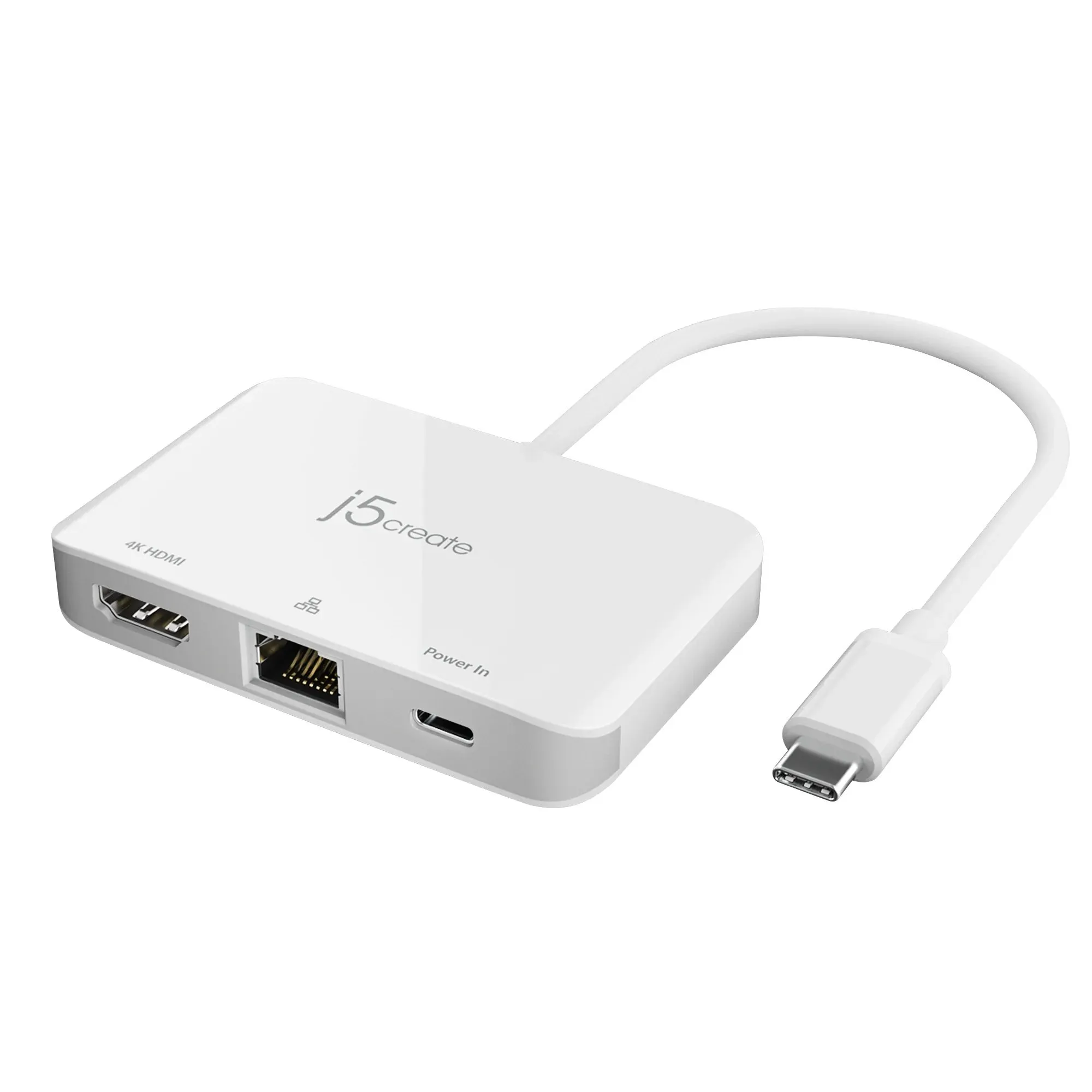 J5create JCA351-N USB-C to 4K HDMI Ethernet Adapter