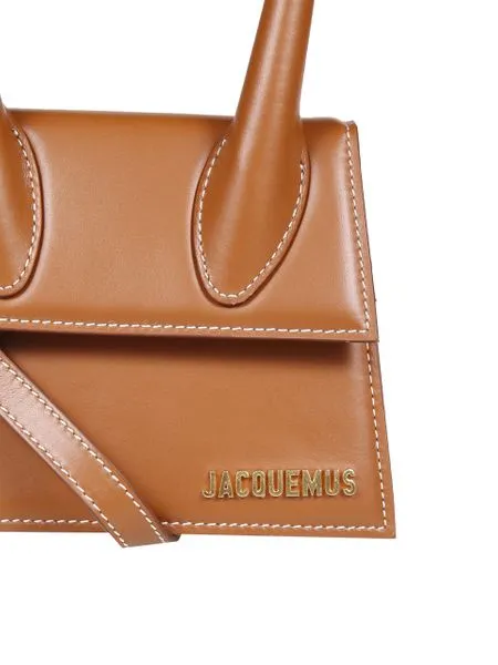 JACQUEMUS Mini Handbag - Chic and Versatile Design (W: 18cm, H: 13.5cm, D: 8cm)