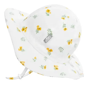 Jan & Jul Gro-With-Me Sun Hat - Yellow Flower