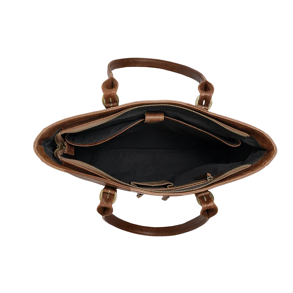 Julia leather handbag
