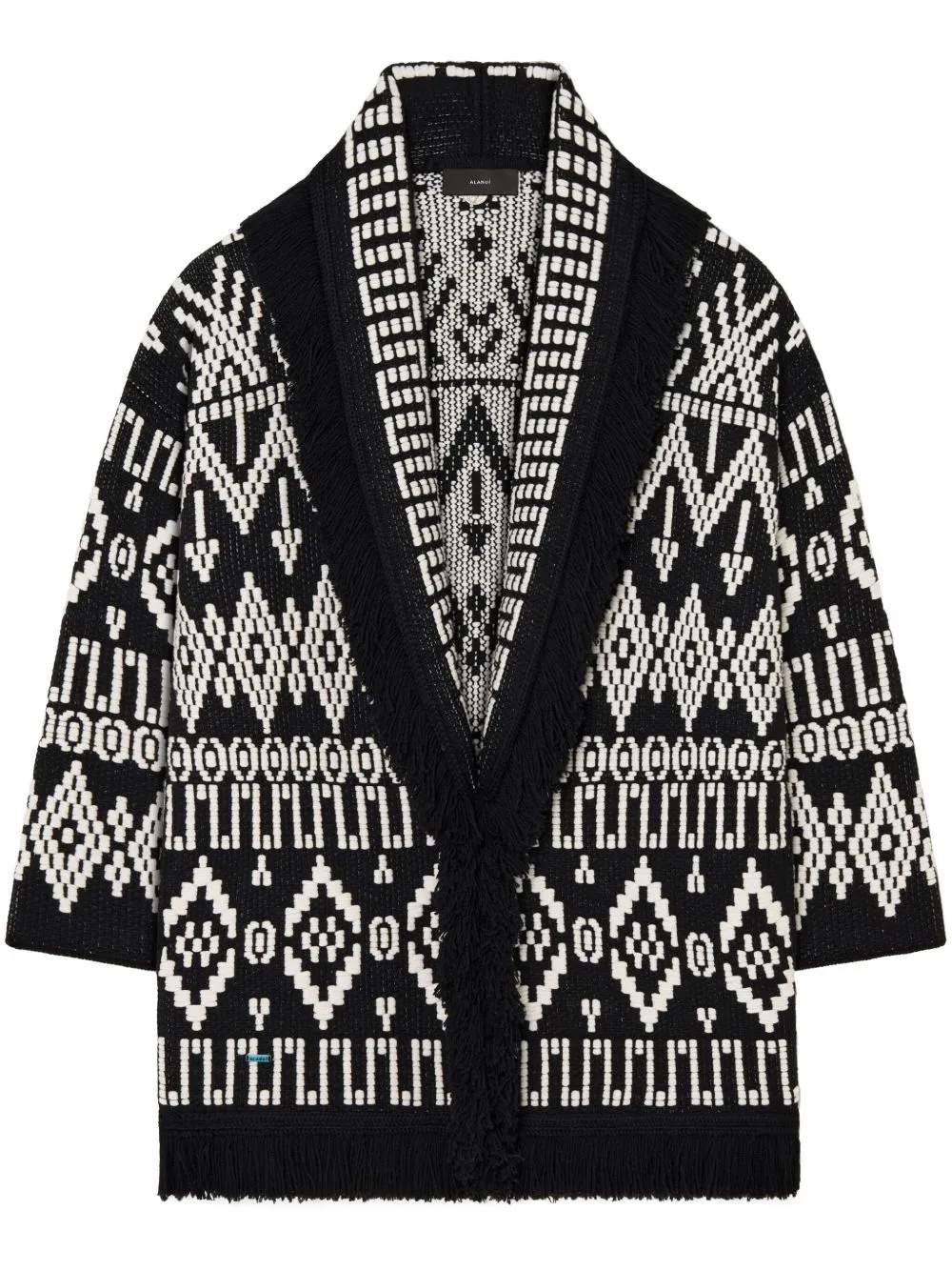Jungle beat wool blend cardigan